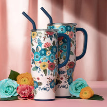 Load image into Gallery viewer, Swig Bella Rosa Mega Mug (30oz)