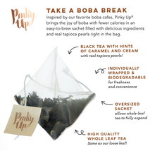 Load image into Gallery viewer, Pinky Up Brown Sugar Boba Tea