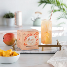 Load image into Gallery viewer, Pinky Up Mango Guava Boba Tea
