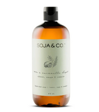 Load image into Gallery viewer, LEMON, SAGE & ROSEMARY Liquid Dish Soap