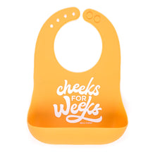Load image into Gallery viewer, "Cheeks for Weeks" Bella Tunno Wonder Bib