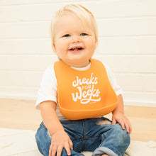 Load image into Gallery viewer, "Cheeks for Weeks" Bella Tunno Wonder Bib