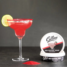 Load image into Gallery viewer, Collins Red Cocktail Sugar
