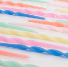 Load image into Gallery viewer, Meri Meri Mixed Twisted Candles