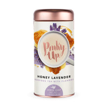 Load image into Gallery viewer, Pinky Up Honey Lavender Loose Leaf Tea Tin

