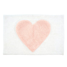 Load image into Gallery viewer, Heart Bath Mat - Pink