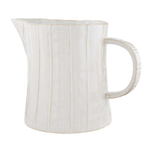 Load image into Gallery viewer, Textured Stoneware Pitcher