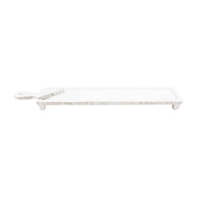 Load image into Gallery viewer, Beaded Paddle Serving Board