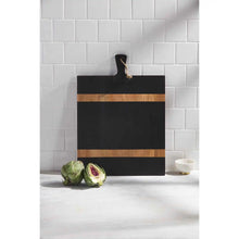 Load image into Gallery viewer, Black Wood Paddle Board