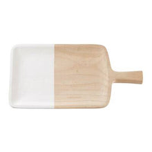 Load image into Gallery viewer, White-dipped Serving Board