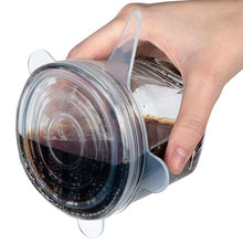 Load image into Gallery viewer, Stretch & Fit Silicone Lids