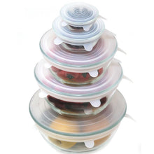 Load image into Gallery viewer, Stretch & Fit Silicone Lids