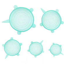 Load image into Gallery viewer, Stretch & Fit Silicone Lids