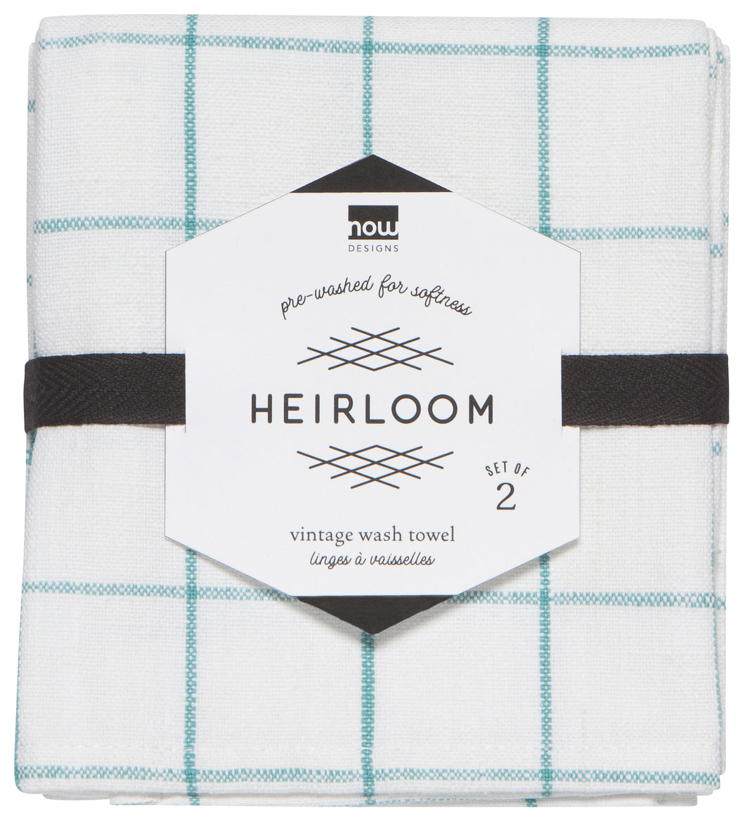Tea Towel Vintage Heirloom - Multiple Colours