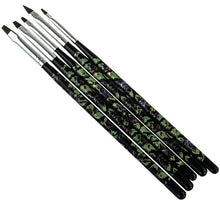 Load image into Gallery viewer, Bakers 5 Piece Floral Brush Set