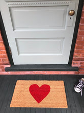 Load image into Gallery viewer, Red Heart Doormat