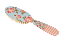 Load image into Gallery viewer, Rock & Ruddle Pink Gingham Baby Brush -  Natural Bristle