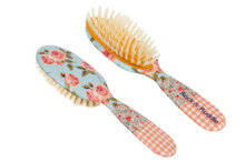 Load image into Gallery viewer, Rock & Ruddle Pink Gingham Baby Brush -  Natural Bristle
