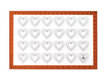 Load image into Gallery viewer, NYCake Macaron & Heart Silicone Mat