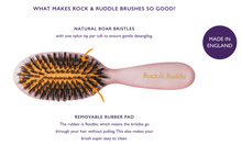Load image into Gallery viewer, Rock & Ruddle Mixed Bristle Brush benefits