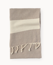 Load image into Gallery viewer, Pokoloko Turkish Diamond Hand Towel - Multiple Colours