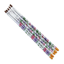 Load image into Gallery viewer, Bakers 5 Piece Floral Brush Set
