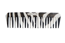 Load image into Gallery viewer, Rock & Ruddle Wide-tooth Comb - Zebra