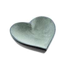Load image into Gallery viewer, Soapstone Heart Dish Grey - Multiple Sizes
