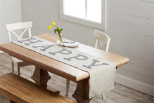 Load image into Gallery viewer, Happy Table Runner
