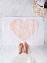 Load image into Gallery viewer, Heart Bath Mat - Pink
