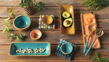 Load image into Gallery viewer, Rectangular Mango Wood Bowl - Multiple Colours