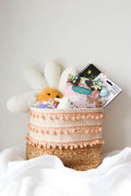 Load image into Gallery viewer, Jute Basket with Pom Pom - Nectar