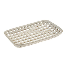 Load image into Gallery viewer, Porcelain Basket Tray- Multiple sizes
