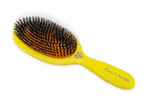 Load image into Gallery viewer, Rock & Ruddle Luxury Super sized Mixed Bristle Brush - Lemon