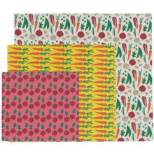 Load image into Gallery viewer, Beeswax Wraps - Set of 3