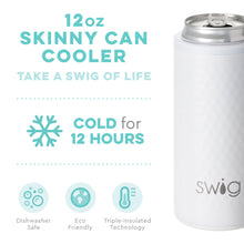 Load image into Gallery viewer, Swig You Glow Girl Skinny Can Cooler (12oz)