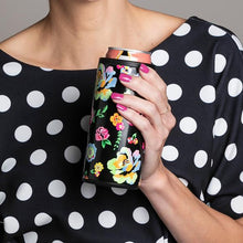 Load image into Gallery viewer, Swig Fleur Noir Skinny Can Cooler (12oz)