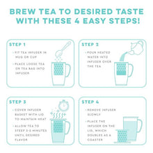 Load image into Gallery viewer, Swig Stainless Steel Tea Infuser with Silicone Cover