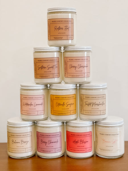 Prairie Comfort Collection: Candle Care