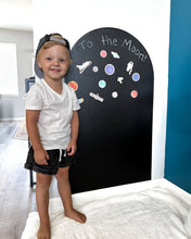 Load image into Gallery viewer, Magic Playwall - Arch Magnetic Wall Decal for Kids: Midnight
