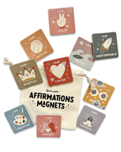 Load image into Gallery viewer, Affirmations Magnets - Soft Foam Magnetic Set
