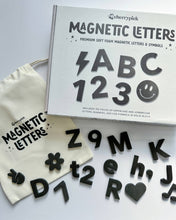 Load image into Gallery viewer, Soft Foam Magnetic Letters &amp; Symbols - Black
