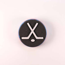 Load image into Gallery viewer, HOCKEY PUCK - Bath Bomb with Shoe Charm

