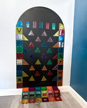 Load image into Gallery viewer, Magic Playwall - Arch Magnetic Wall Decal for Kids: Midnight
