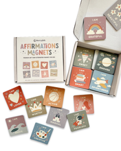 Load image into Gallery viewer, Affirmations Magnets - Soft Foam Magnetic Set
