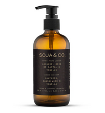 Load image into Gallery viewer, LAVENDER, SANDALWOOD + VANILLA Liquid Hand Soap
