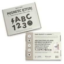Load image into Gallery viewer, Soft Foam Magnetic Letters &amp; Symbols - Black
