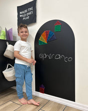 Load image into Gallery viewer, Magic Playwall - Arch Magnetic Wall Decal for Kids: Midnight
