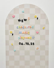 Load image into Gallery viewer, MEGA Magic Playwall - Neutral Checkers
