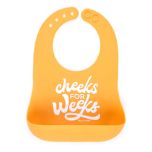 Load image into Gallery viewer, &quot;Cheeks for Weeks&quot; Bella Tunno Wonder Bib
